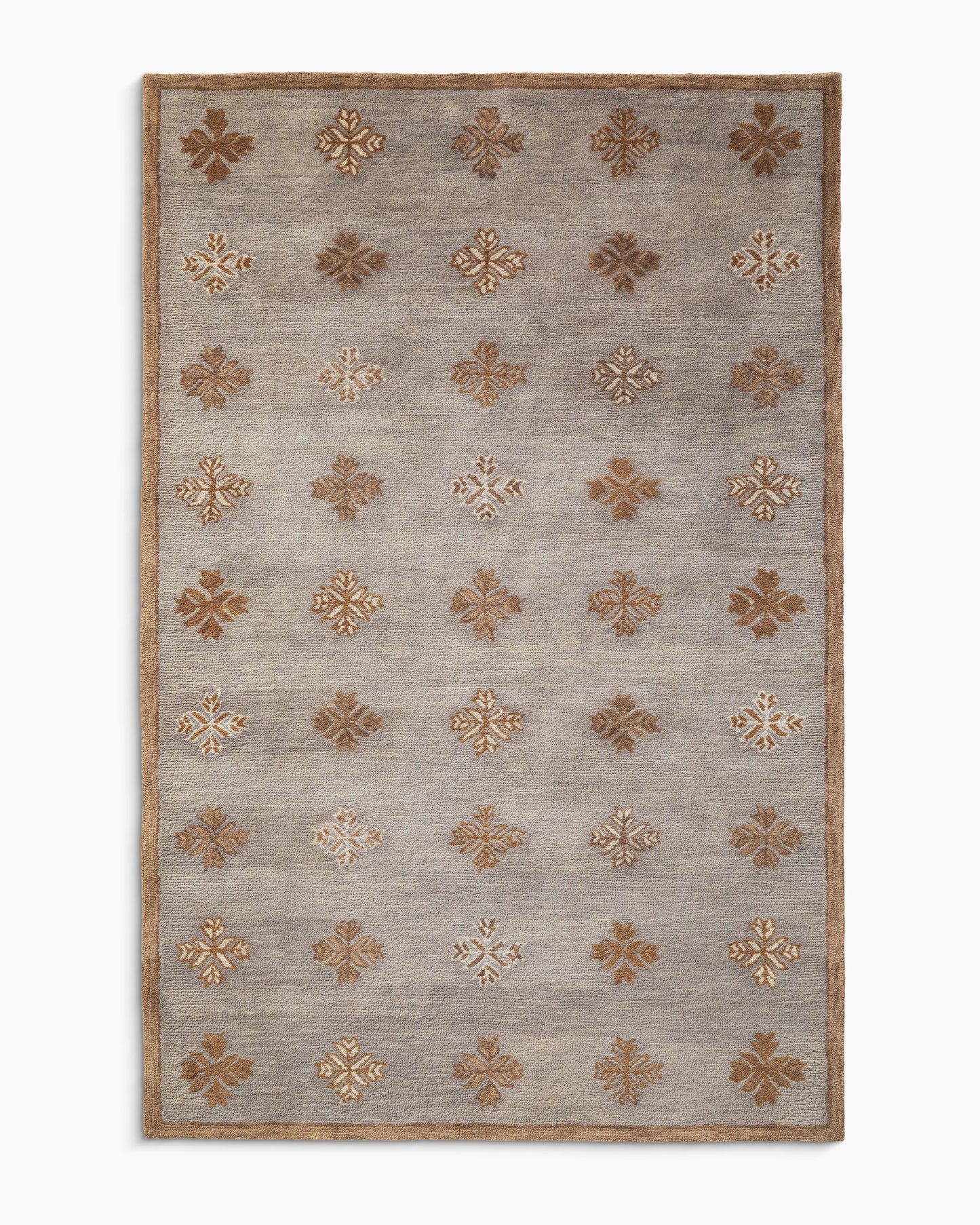 Hazel Wool Rug - 5' x 8' / Grey