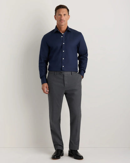 Comfortflex Performance Dress Shirt - S / Blue Stripe