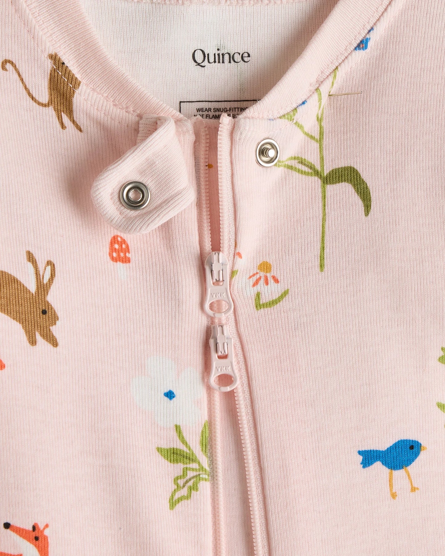 100% Organic Cotton Footie Pajama - 0-3M / Vehicles
