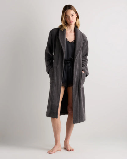 Turkish Cotton Terry Robe - XS / White
