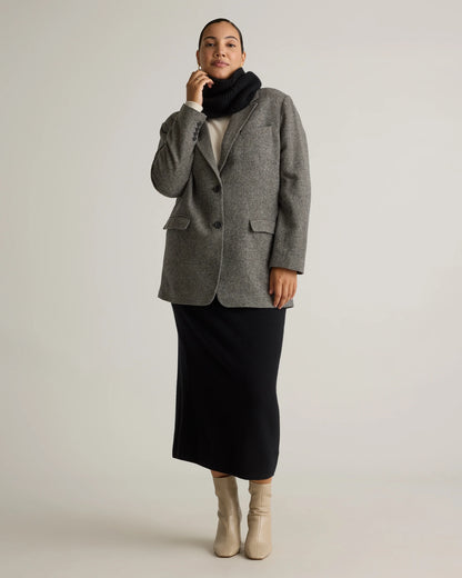 Mongolian Cashmere Snood - One Size / Ivory