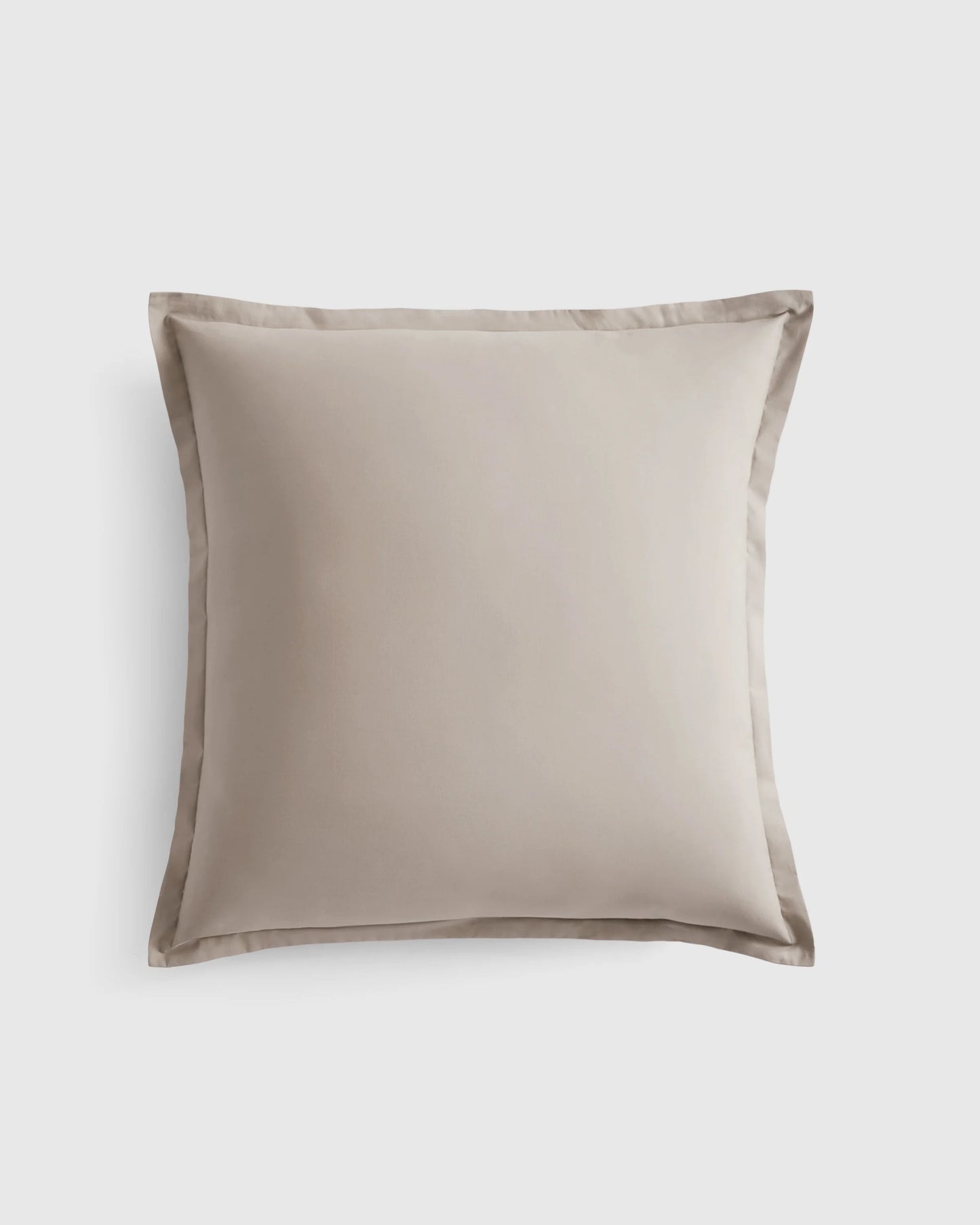 Organic Crisp Percale Euro Sham - Euro / White