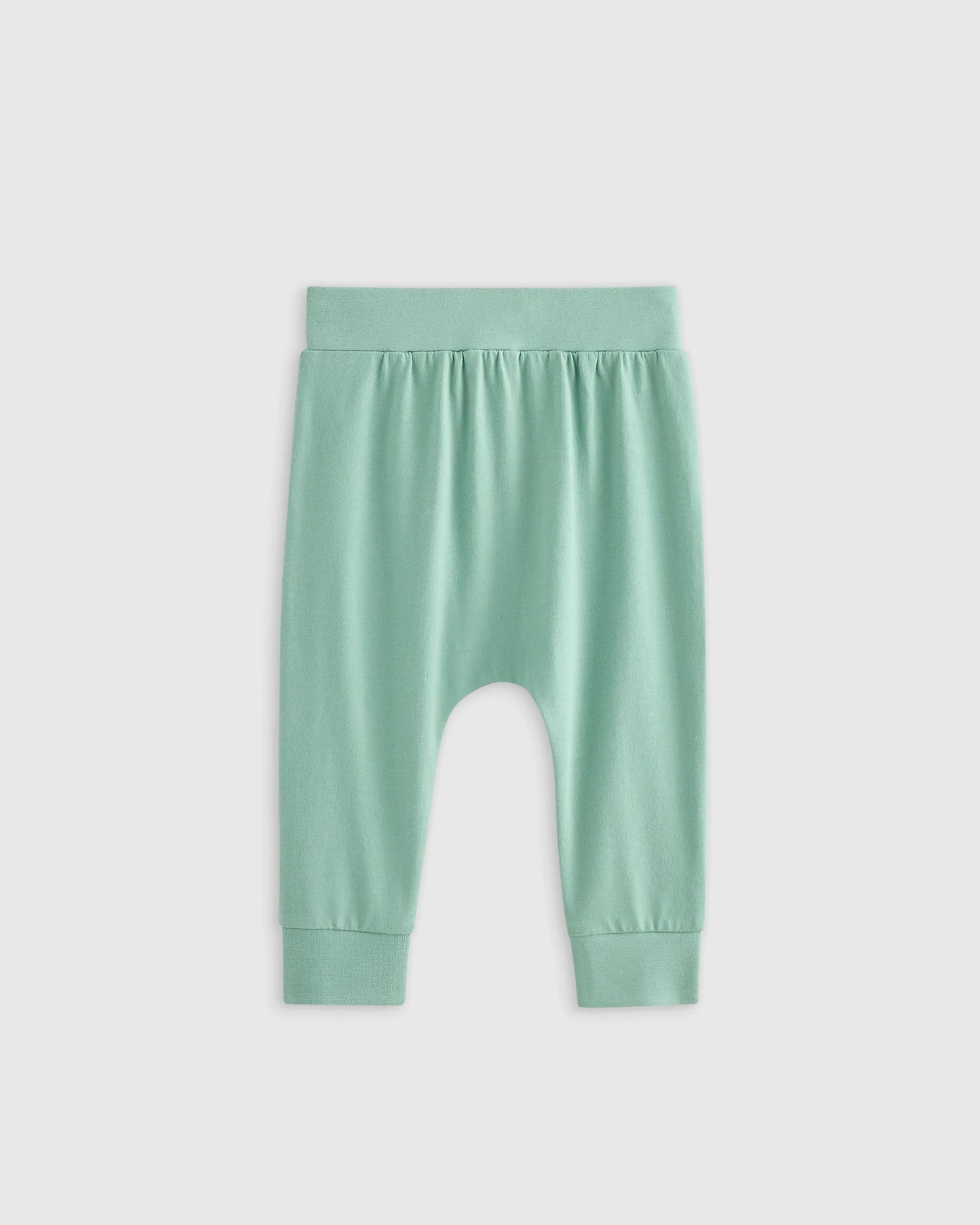 100% Organic Cotton Everyday Pant - 0-3M / Sage Green