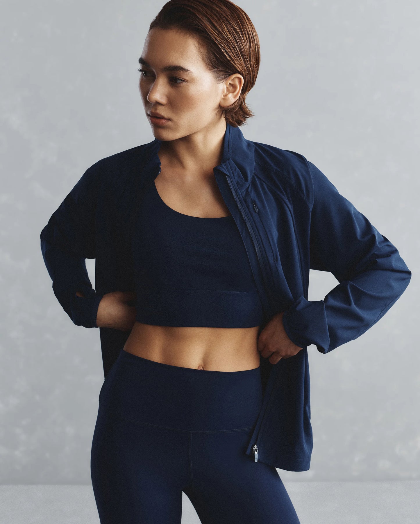Race Day Full-Zip Jacket - XS / Deep Navy