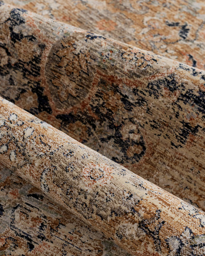 Sari Performance Rug - 5'3" x 7'10" / Spice/Gold