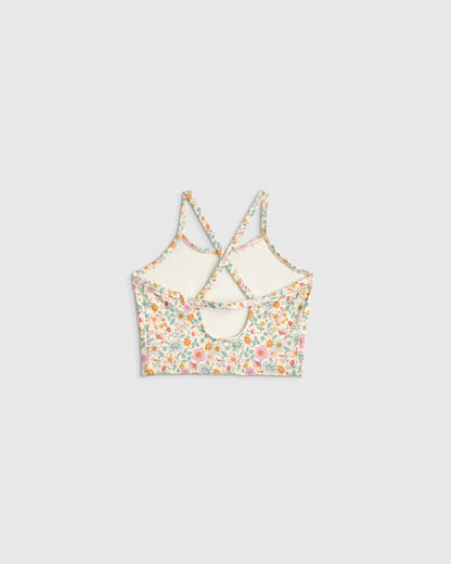 Tankini Swimsuit - 6 / Soft Ditsy Floral