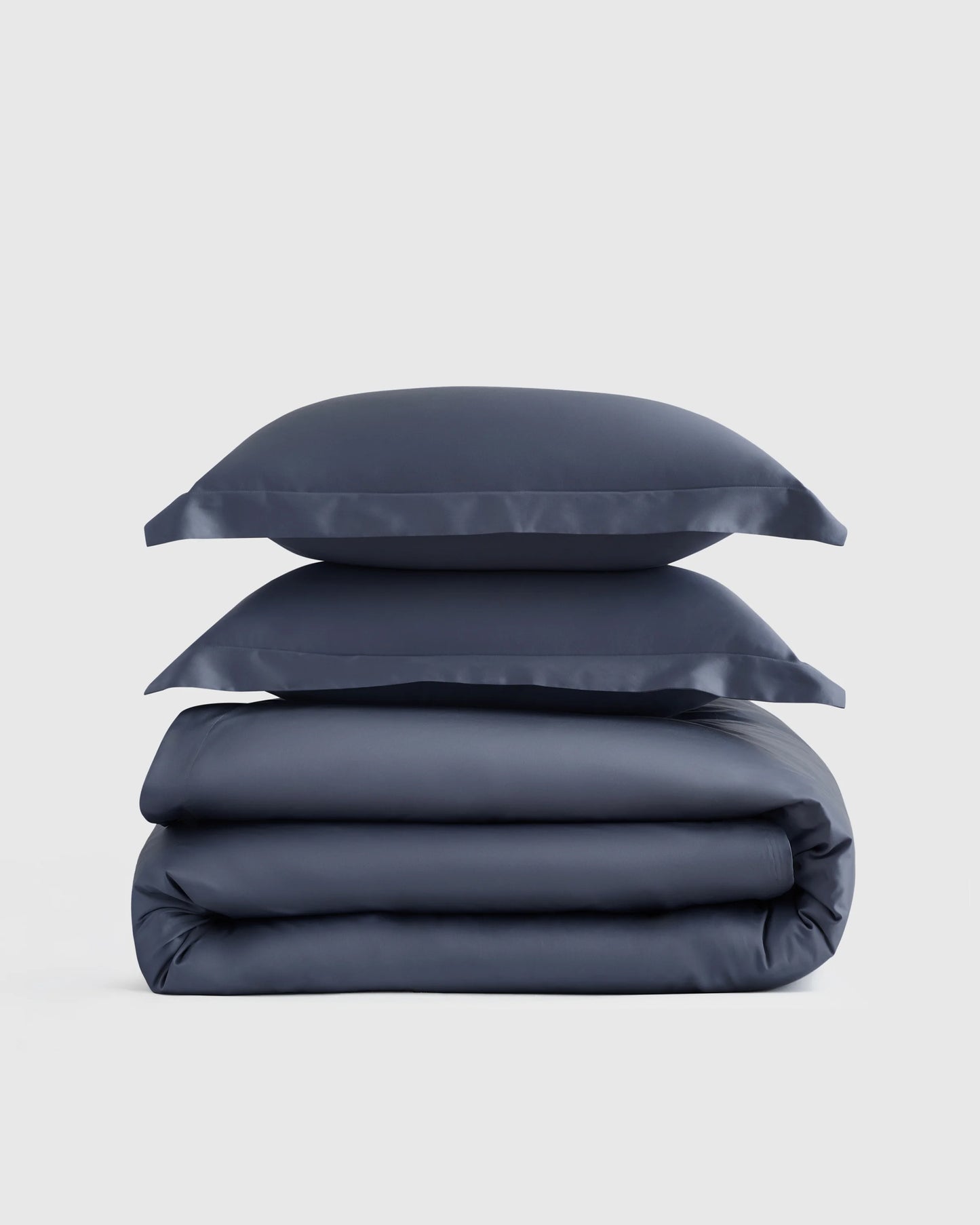 Signature Giza Cotton Sateen Duvet Cover Set - Twin / Sand