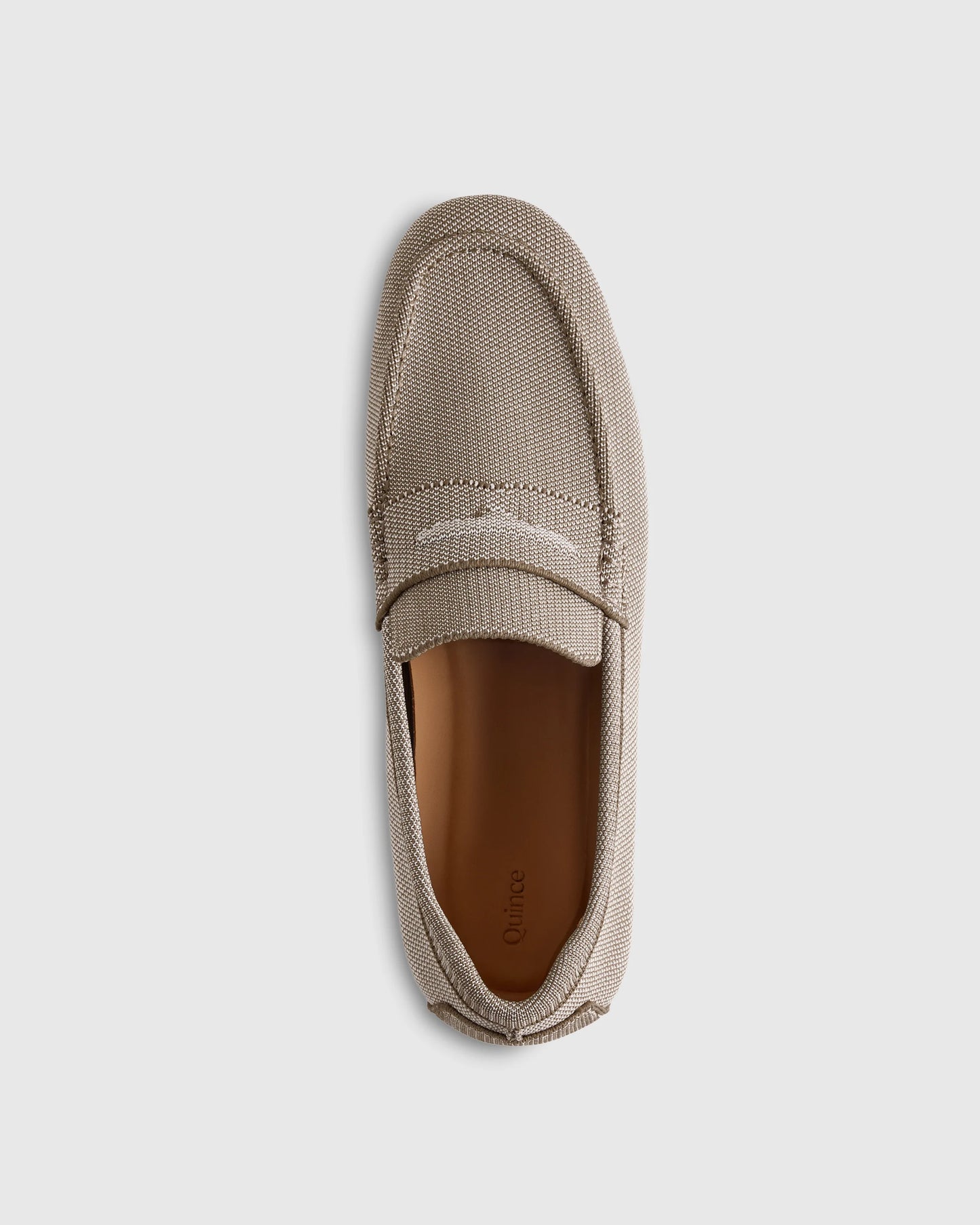 Recycled Knit Driving Loafer - 7 / Wheat