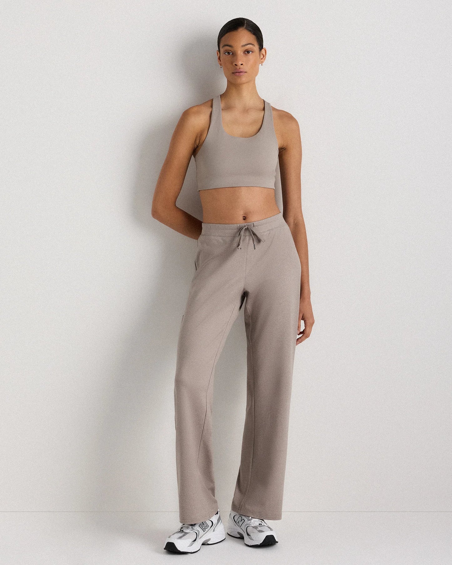 Flowknit Wide Leg Pants - XS / Black