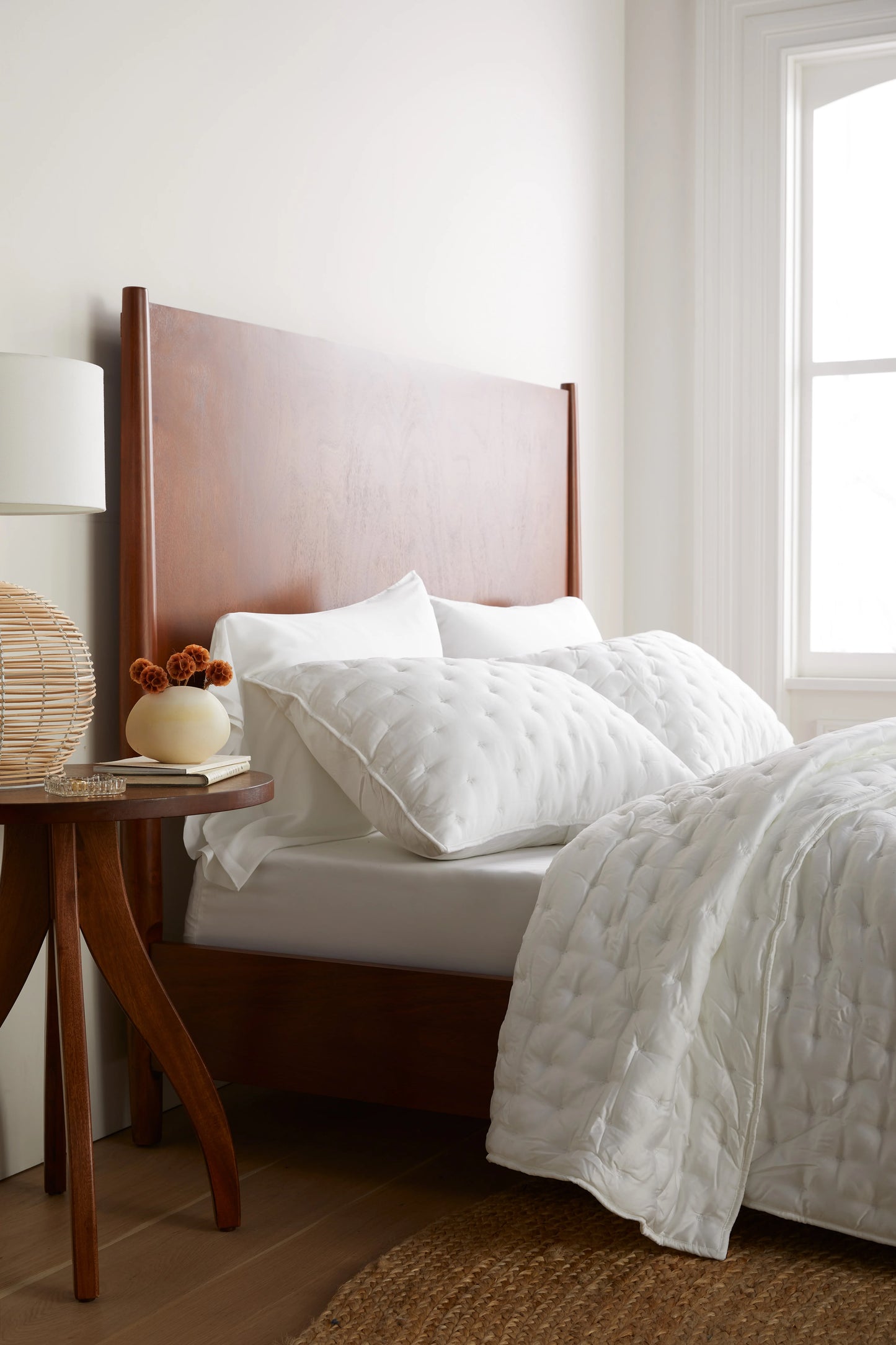 Bamboo Dream Quilted Sham Set - Standard / Sage