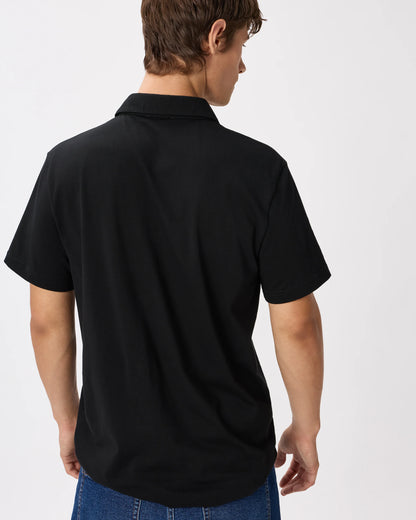 Japanese Lotus Polo - S / Black