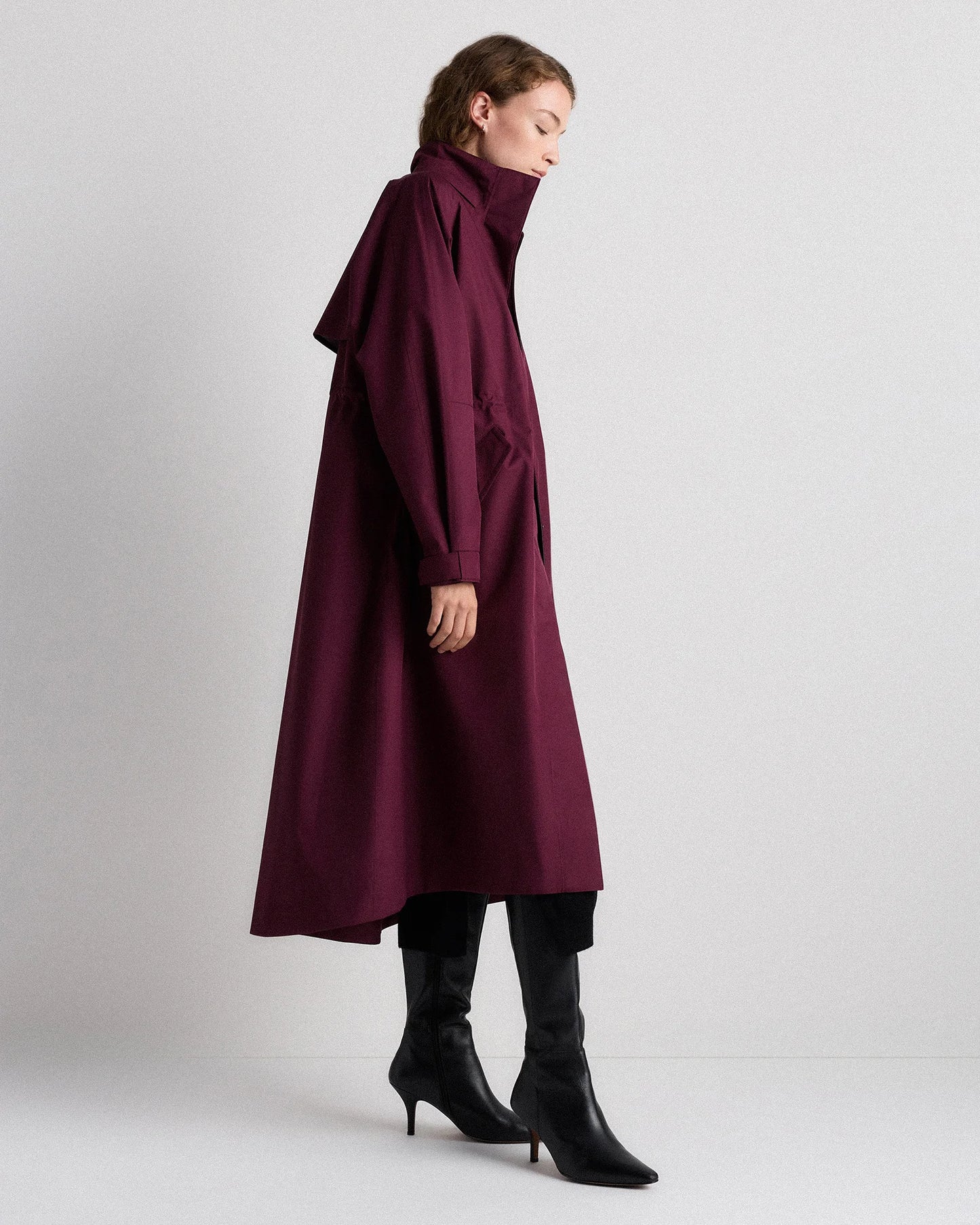 Weather Proof Rain Trench Coat - XS / Dark Spruce