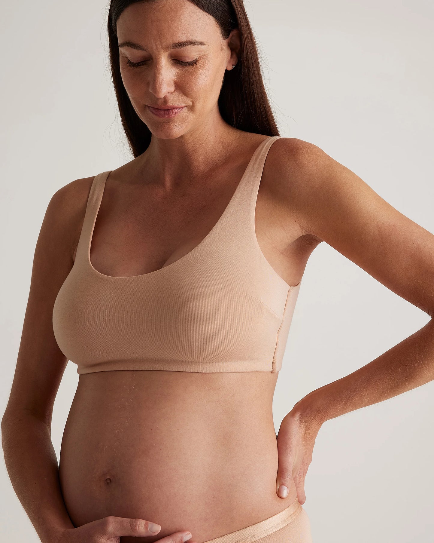 Micromodal Maternity & Postpartum Bra (2-pack) - XS / Syrah