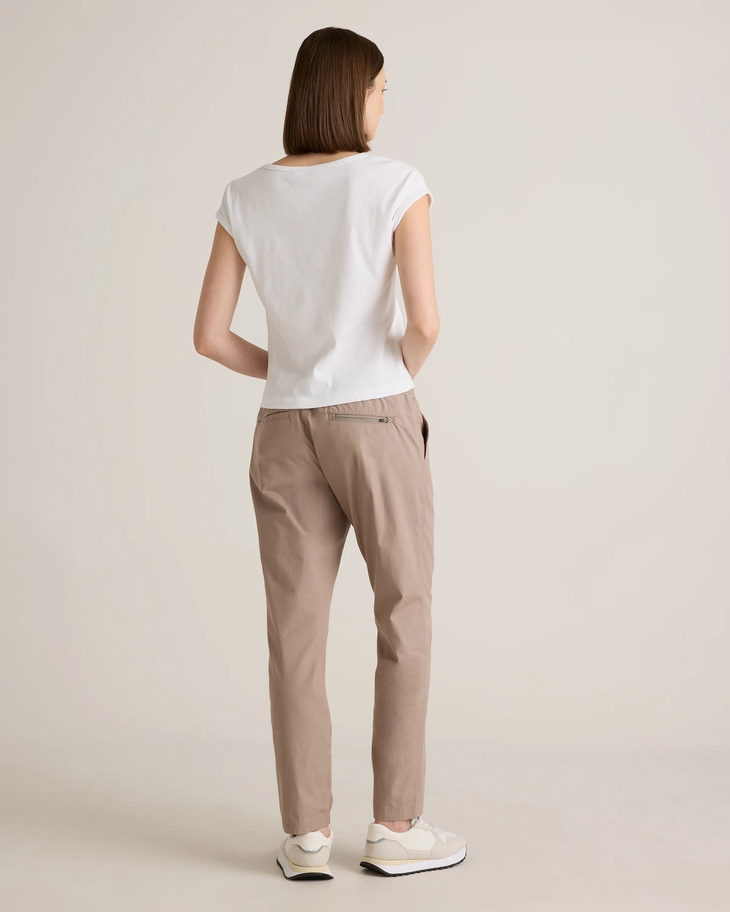 Organic Stretch Ripstop Straight Pants - XS / Steel