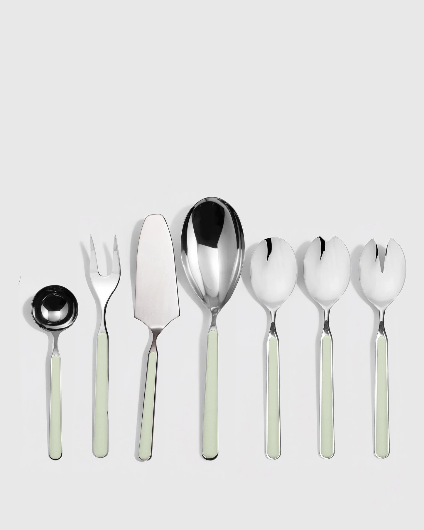 Fantasia 7-Pc Serving Utensil Set by Mepra - One Size / Porcelain