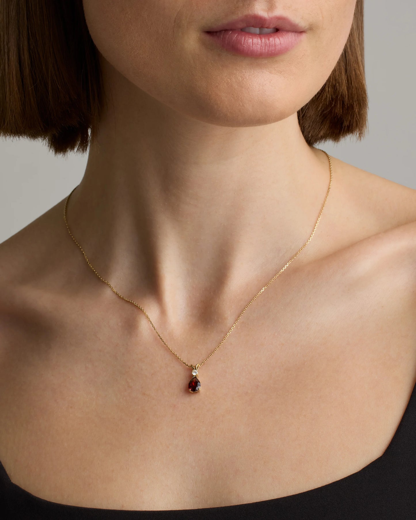 14K Gold Diamond & Semi-Precious Gemstone Drop Necklace - One Size / Yellow Gold