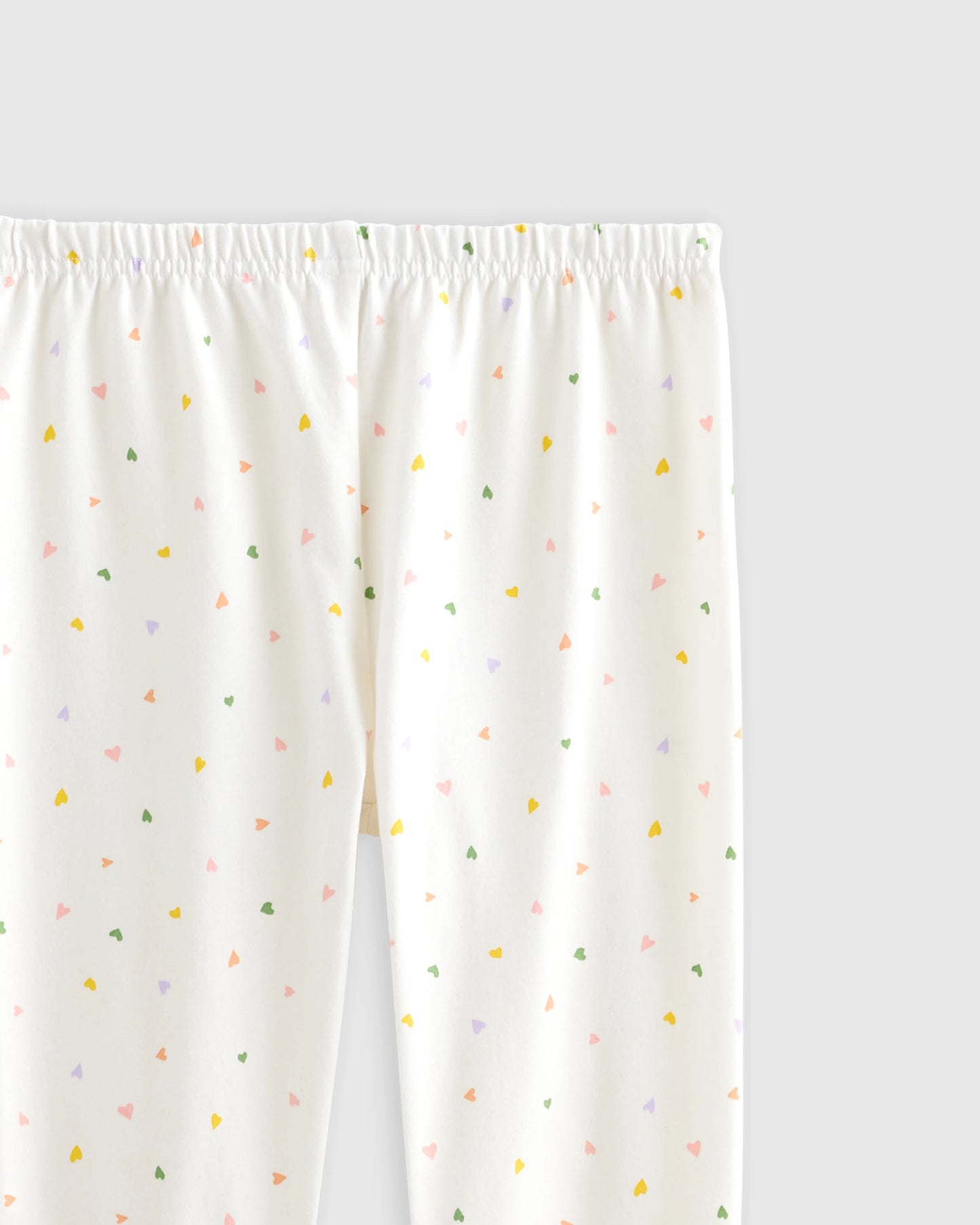 Organic Cotton Leggings - 2T / Red