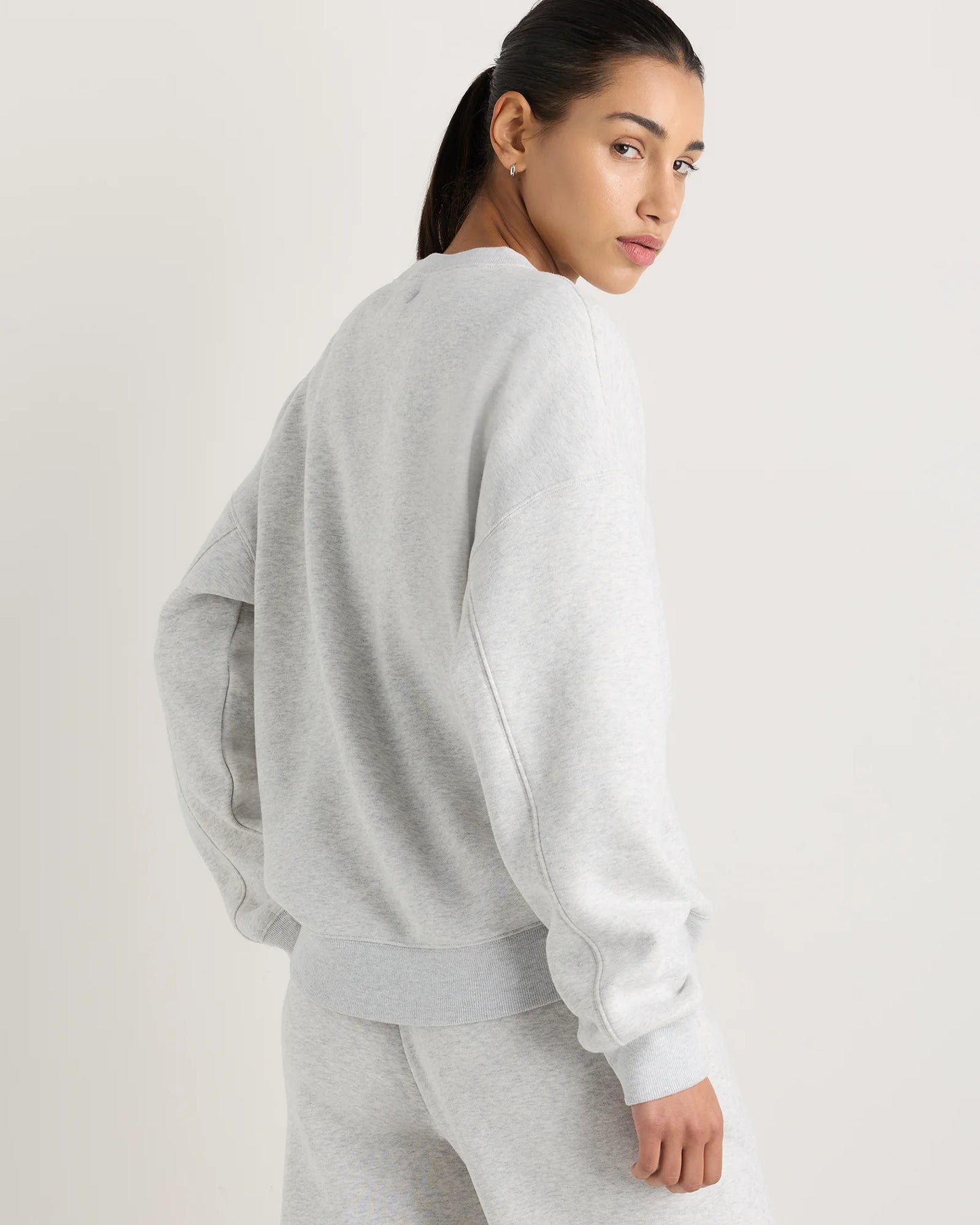 Everyday Fleece Crew - XS / Coastal Sage