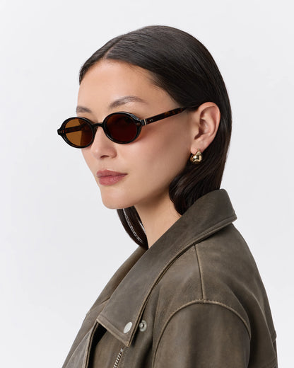 Mallorca Polarized Acetate Sunglasses - One Size / Black with Grey lens