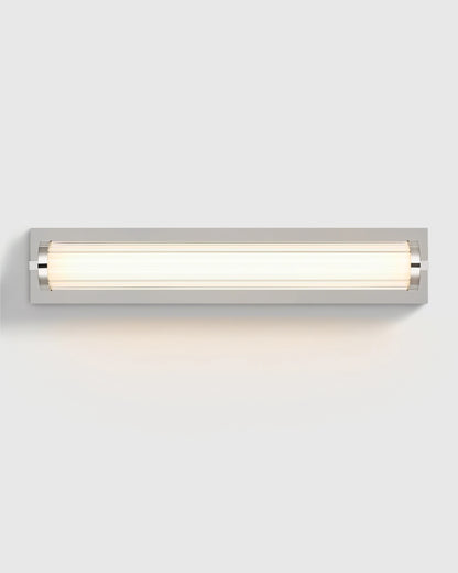 Ribbed Steel LED Vanity Sconce - 22" / Brass