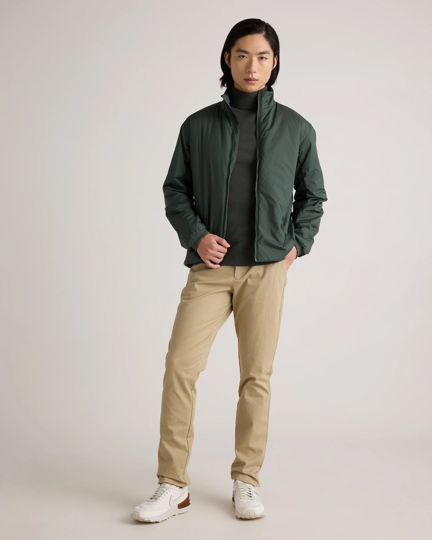 Hybrid Insulated Lightweight Jacket - S / Verdant Pine