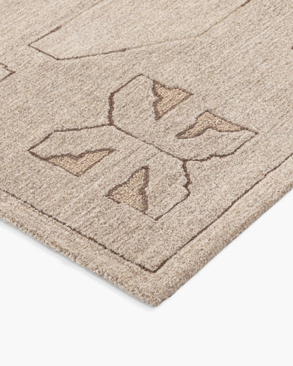 Sami Wool Rug - 3' x 5' / Neutral