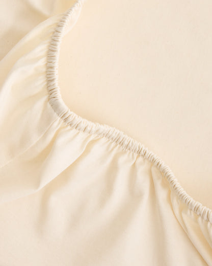 Organic Waterproof Crib Mattress Protector - One Size / Natural