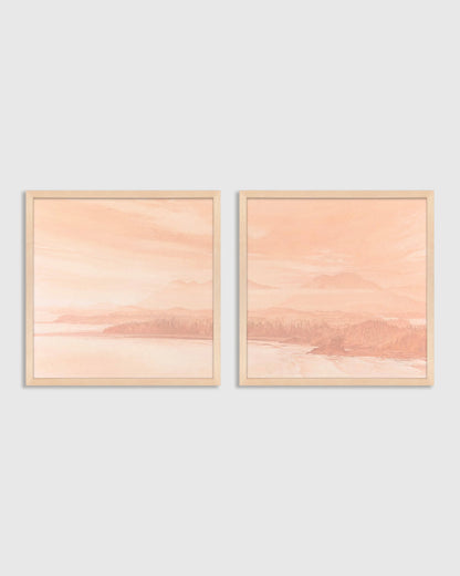 Meet Me by the Fire by Kristi McDonald - 21.25"x21.25" / Maple