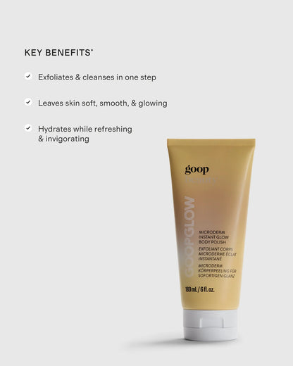 Microderm Instant Glow Body Polish by goop Beauty - One Size / No Color