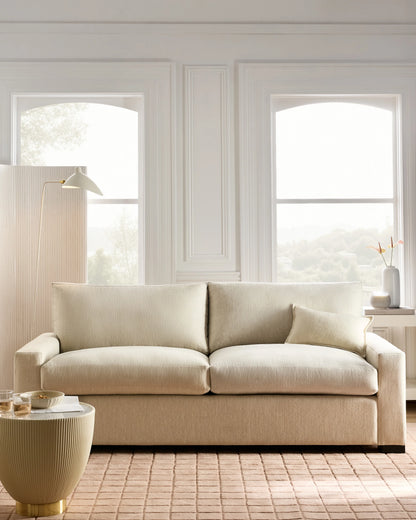 Stillman Sleeper Sofa in Performance Velvet - Queen / Java