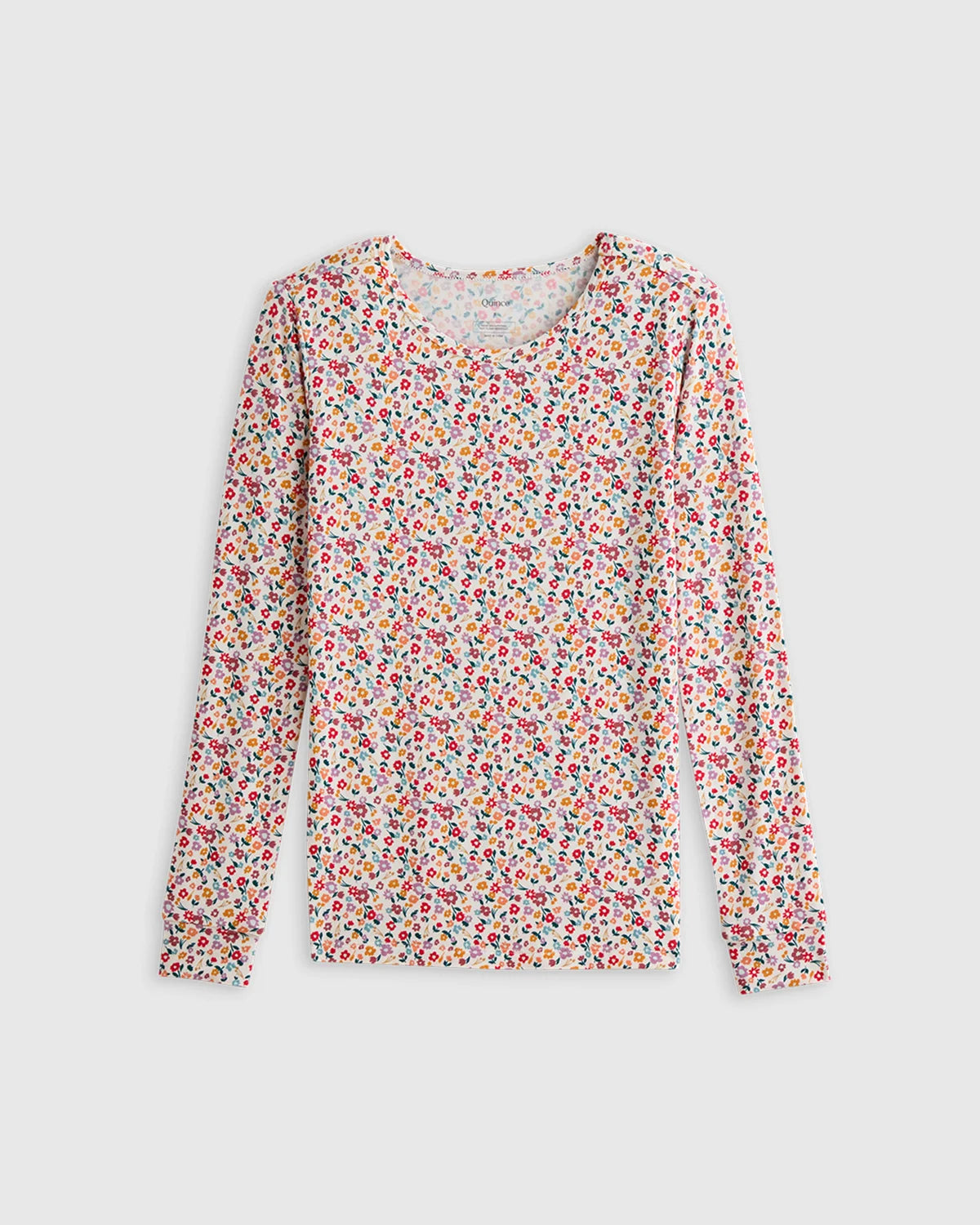 Bamboo Long Sleeve and Pant Pajama Set - 6 / Wildflower Dreams