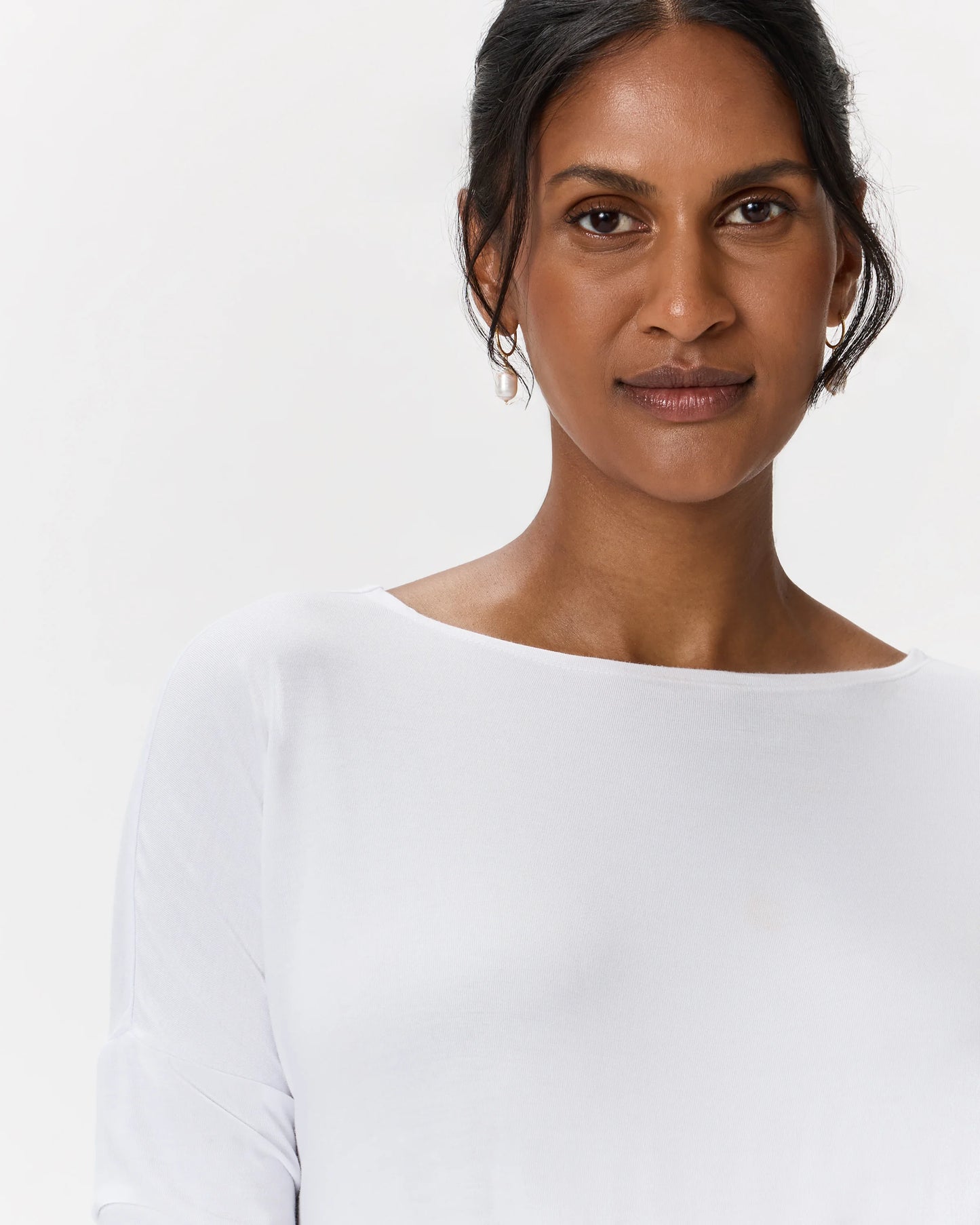 Bamboo Jersey Maternity Long Sleeve Tee (2-pack) - XS / Wine Tasting Red/Nocturnal Green