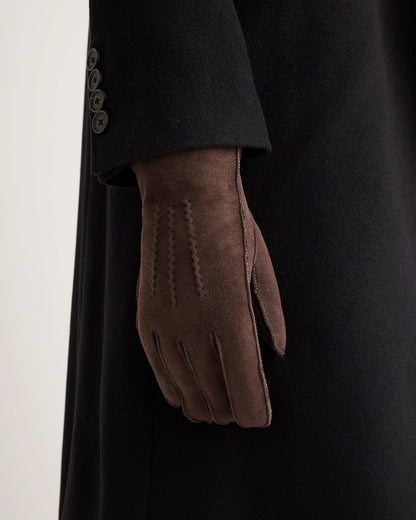 100% Australian Shearling Gloves - S / Pecan