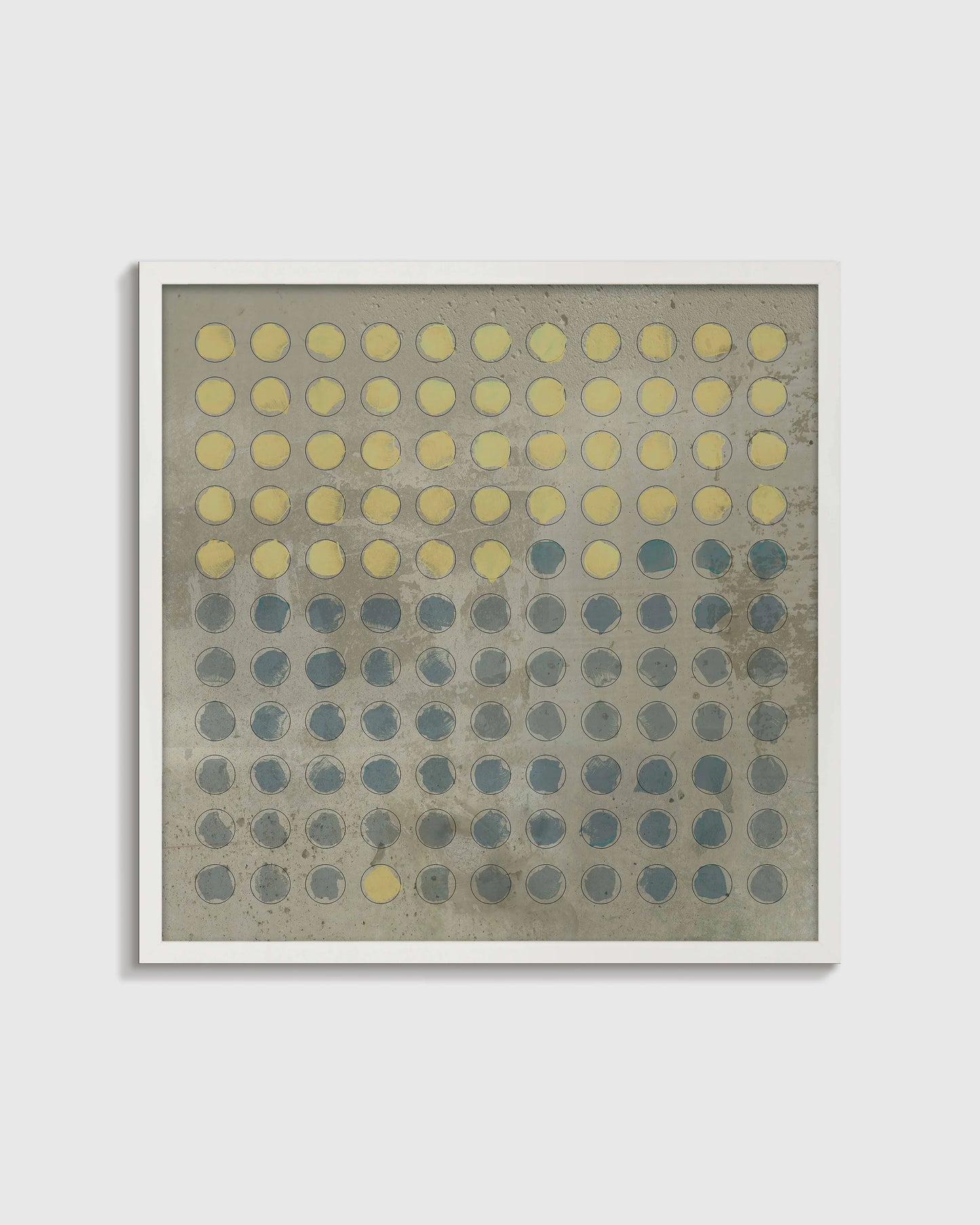 Circling the Square 1 by Jacques Pilon - 21.25"x21.25" / Oak