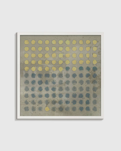 Circling the Square 1 by Jacques Pilon - 21.25"x21.25" / Oak