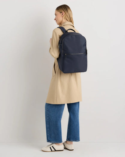 Voyage Nylon Slim Travel Backpack - One Size / Dark Green