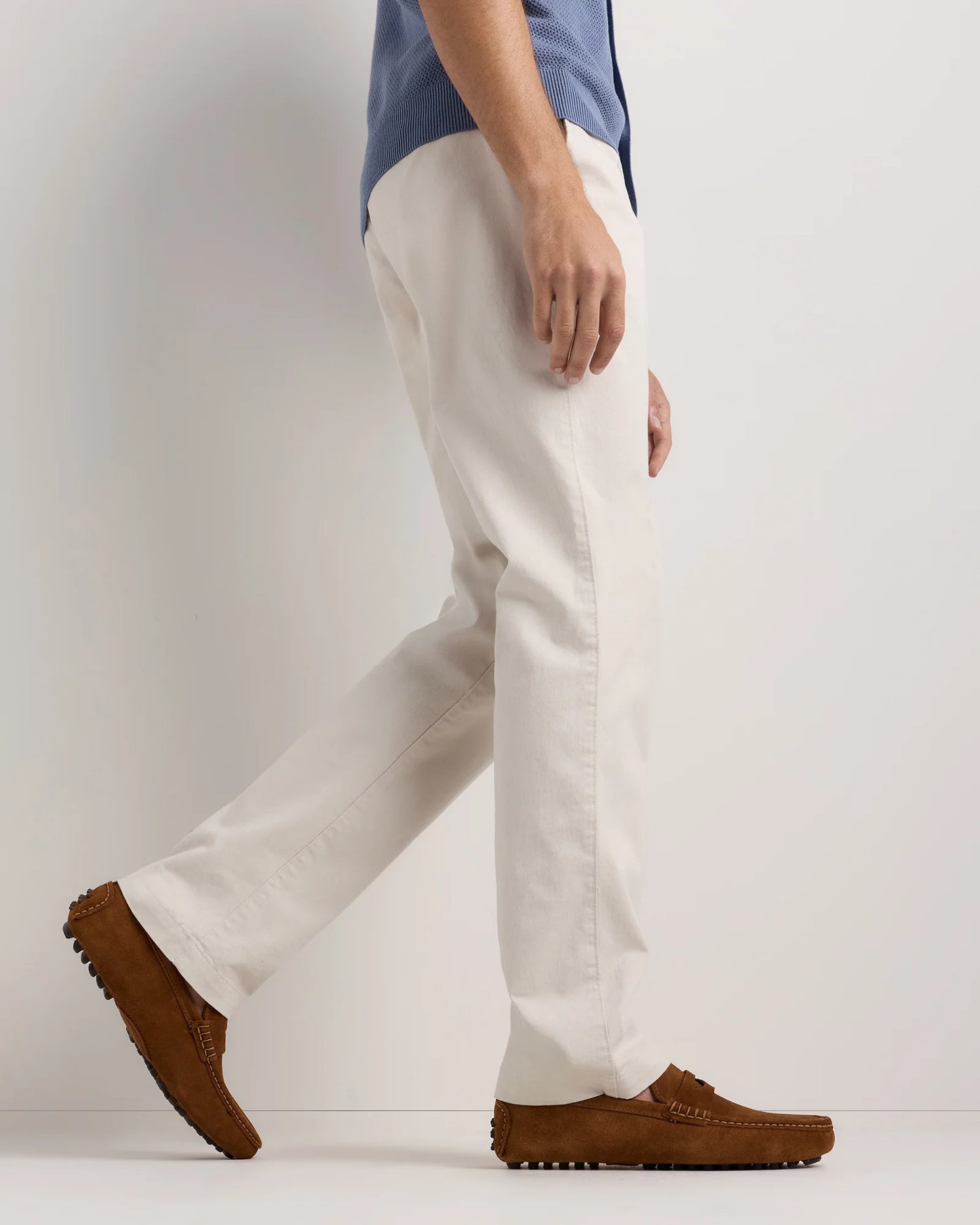 Essential Suede Driving Loafer - 7 / Dune