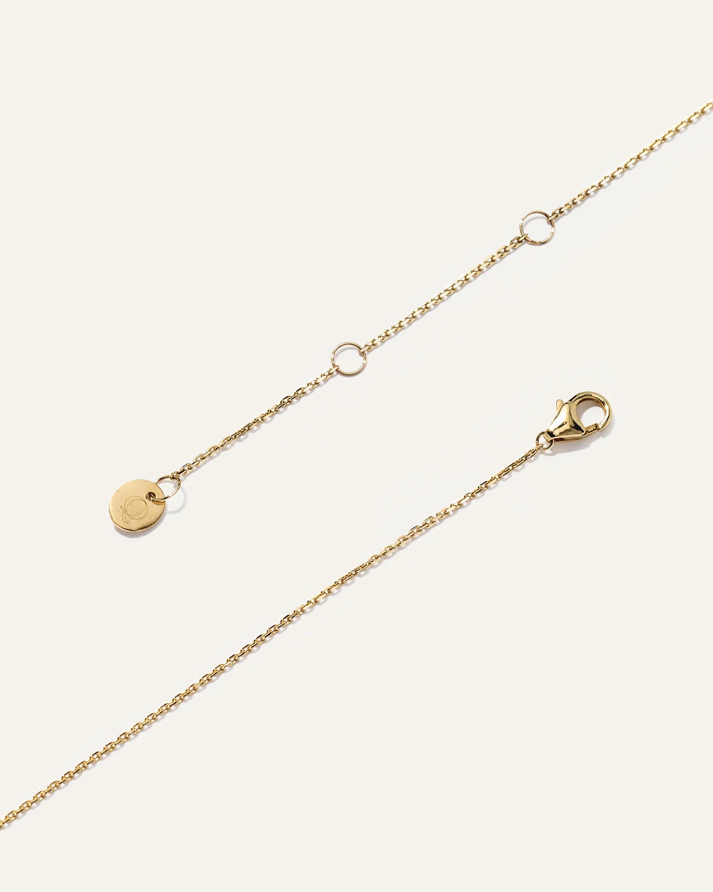 14K Gold Lab Grown Diamond Graduated Bar Necklace - One Size / Yellow Gold