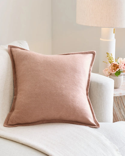 Solid Cashmere Pillow Cover - 20x20 / Camel