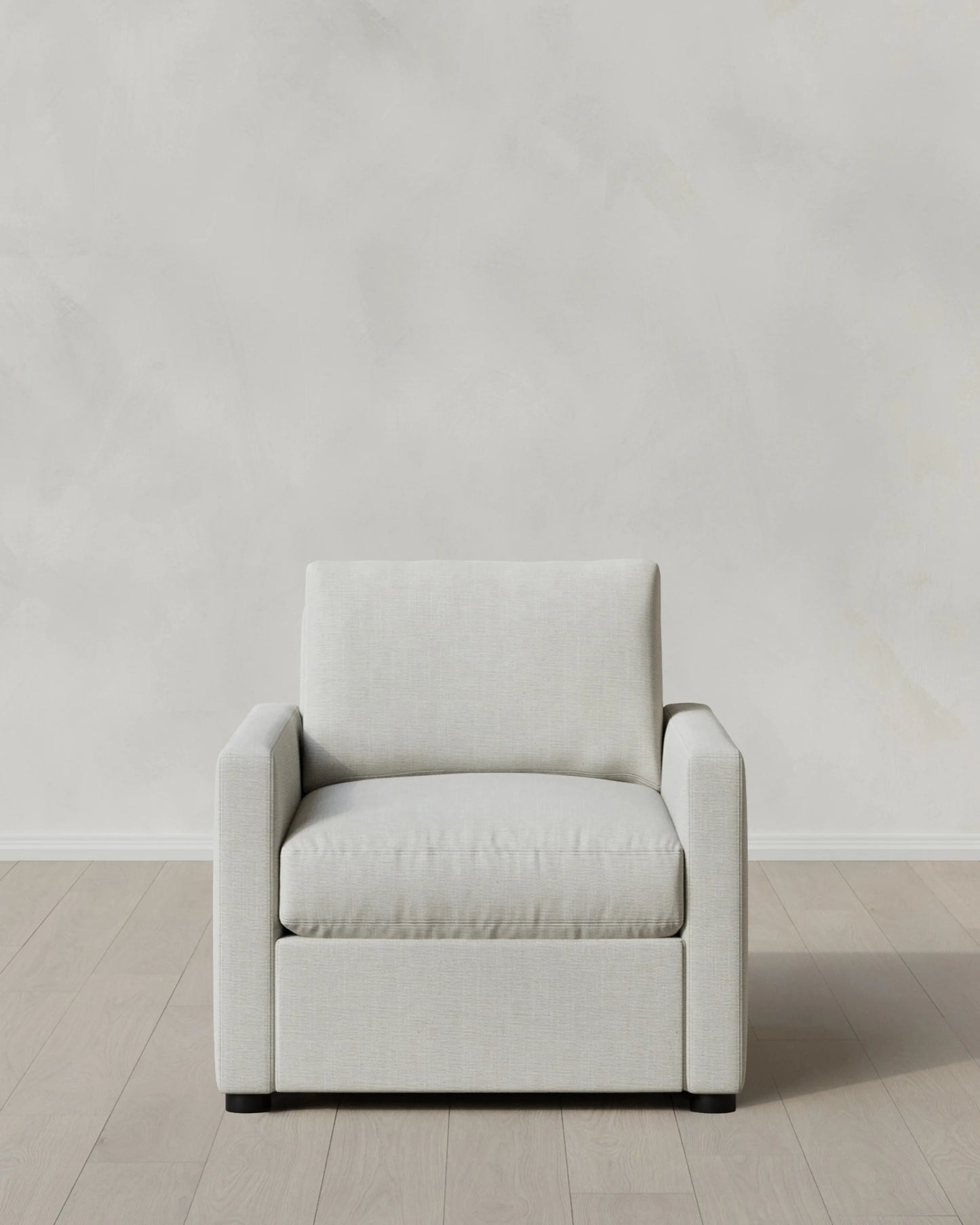 Brennan Accent Chair in Performance Chenille Linen Blend - One Size / Sorrell