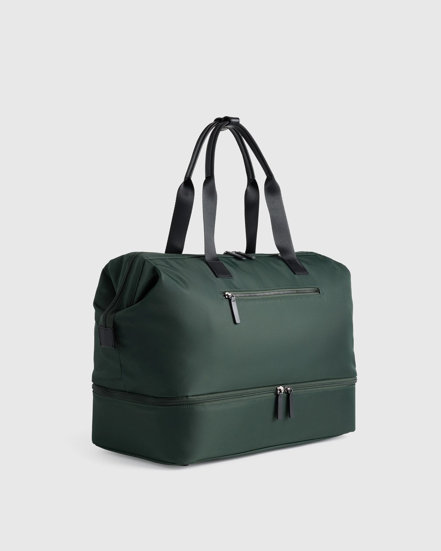 Voyage Nylon Dual Compartment Weekender - One Size / Black