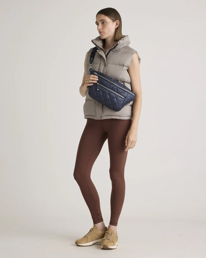 Transit Quilted Sling Bag - One Size / Black