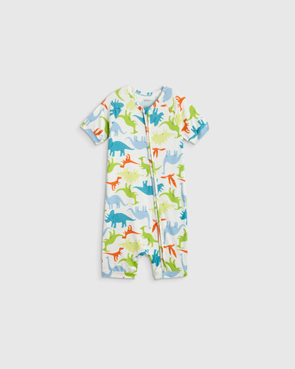 Bamboo Shortie Onesie Pajama - 2T / Sunshine
