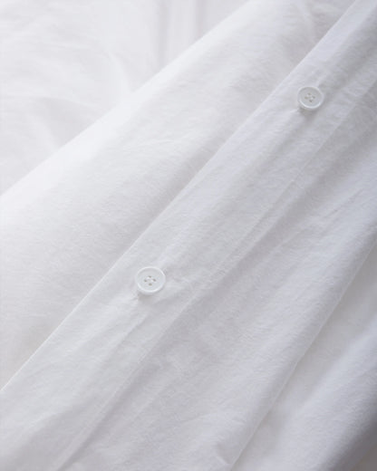 Organic Brushed Cotton Duvet Cover Set - Twin / Toffee