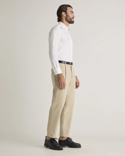 Organic Cotton Cashmere Dress Shirt - XS / Pale Blue