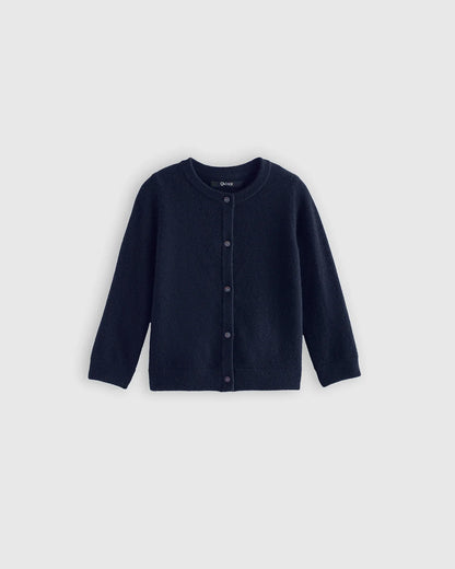 Washable Cashmere Cardigan - 3-6M / True Navy