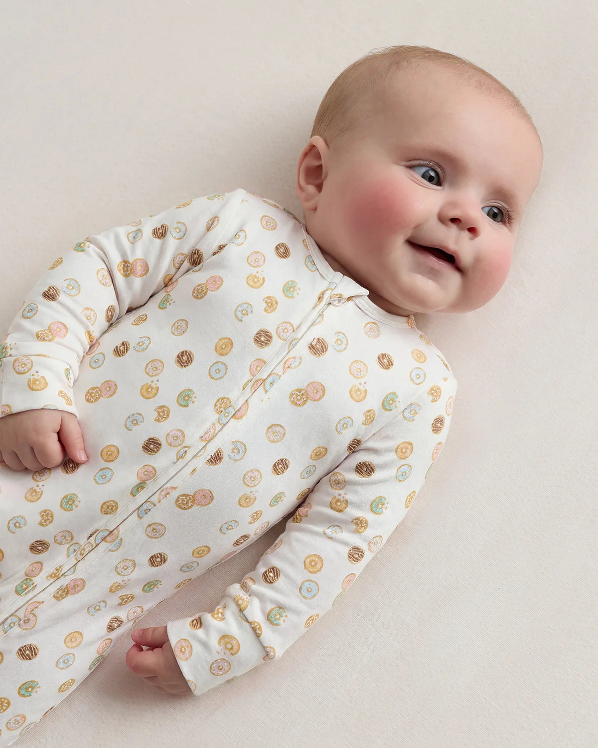 Bamboo One Piece Pajama - 0-3M / Wildflower Dreams