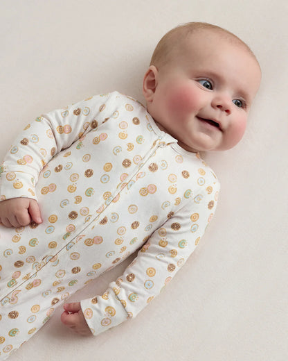 Bamboo One Piece Pajama - 0-3M / Wildflower Dreams