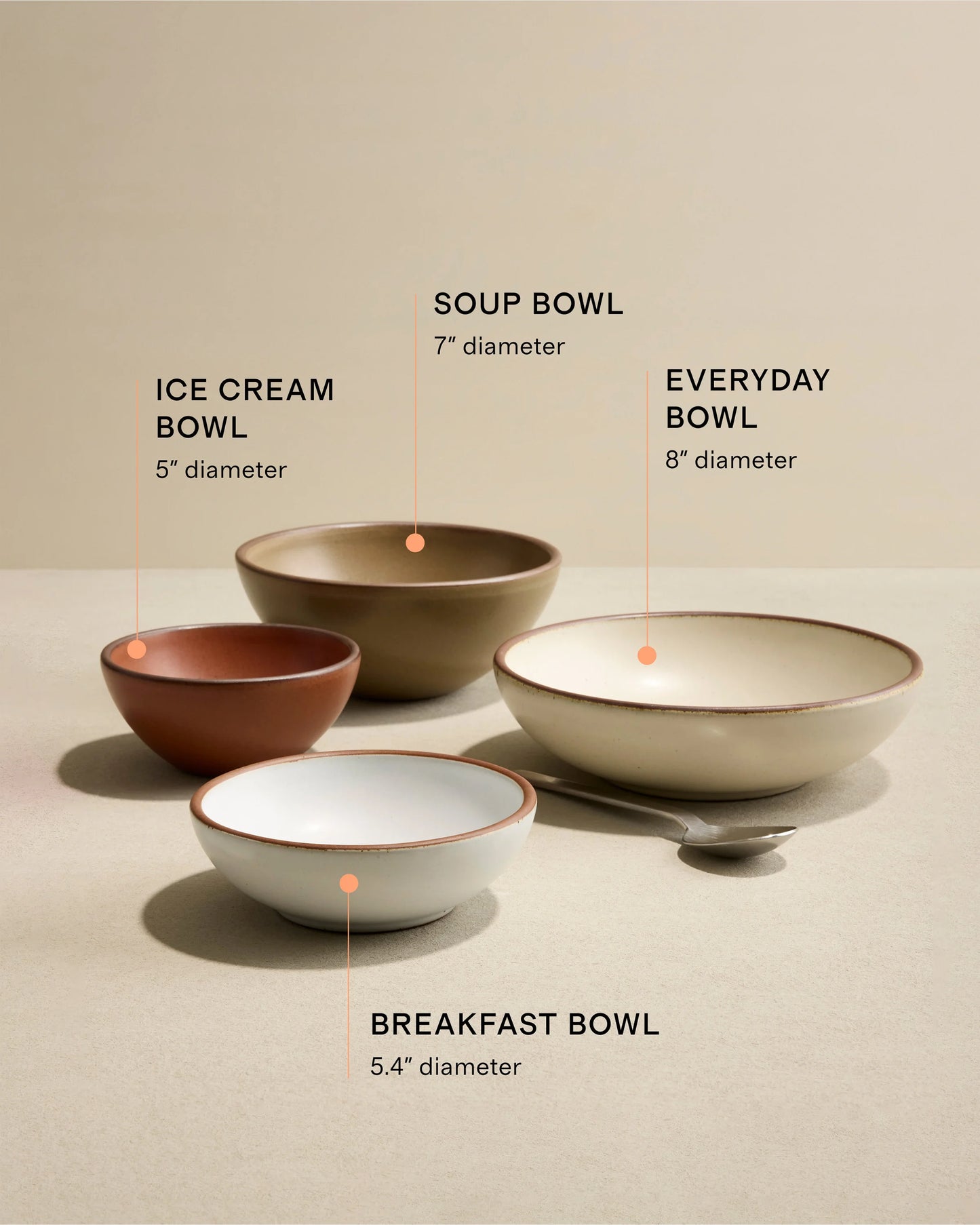 Soup Bowl (Set of 4) by East Fork - One Size / Heron