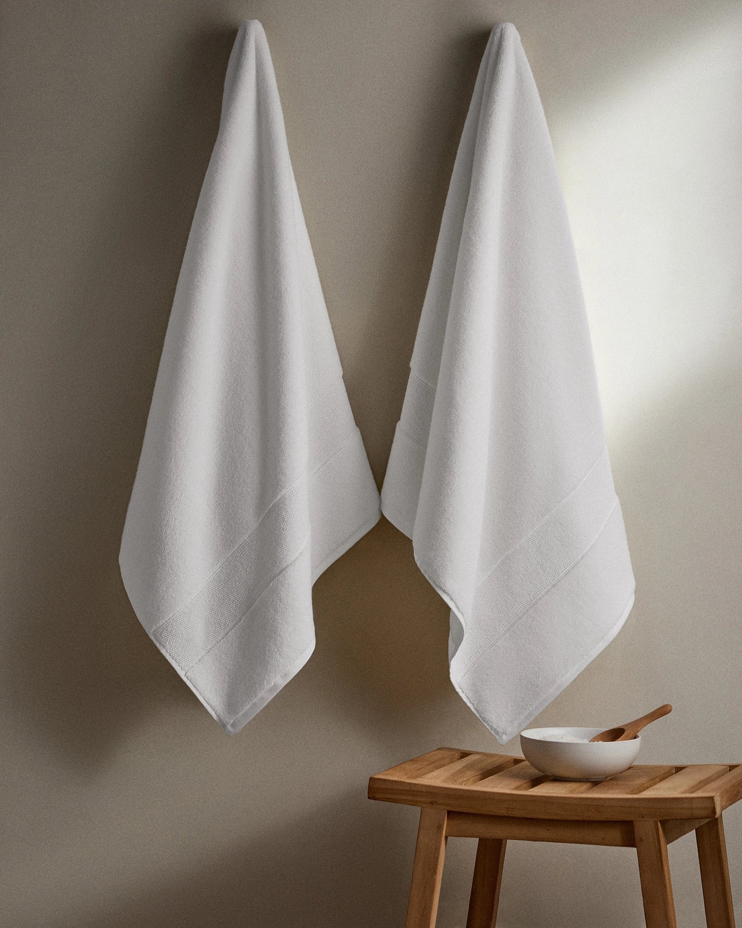 Classic Organic Turkish Cotton Bath Bundle (4 pieces) - One Size / White